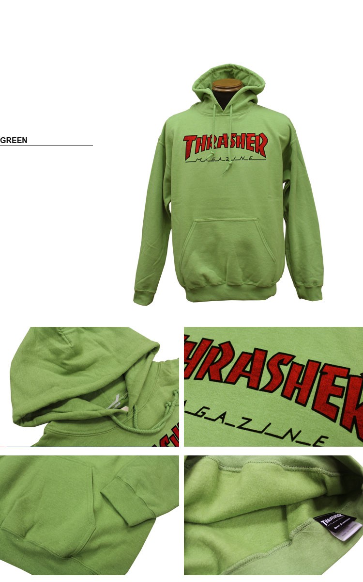 スラッシャー THRASHER スエット パーカ ジャクソンマティス JACKSON