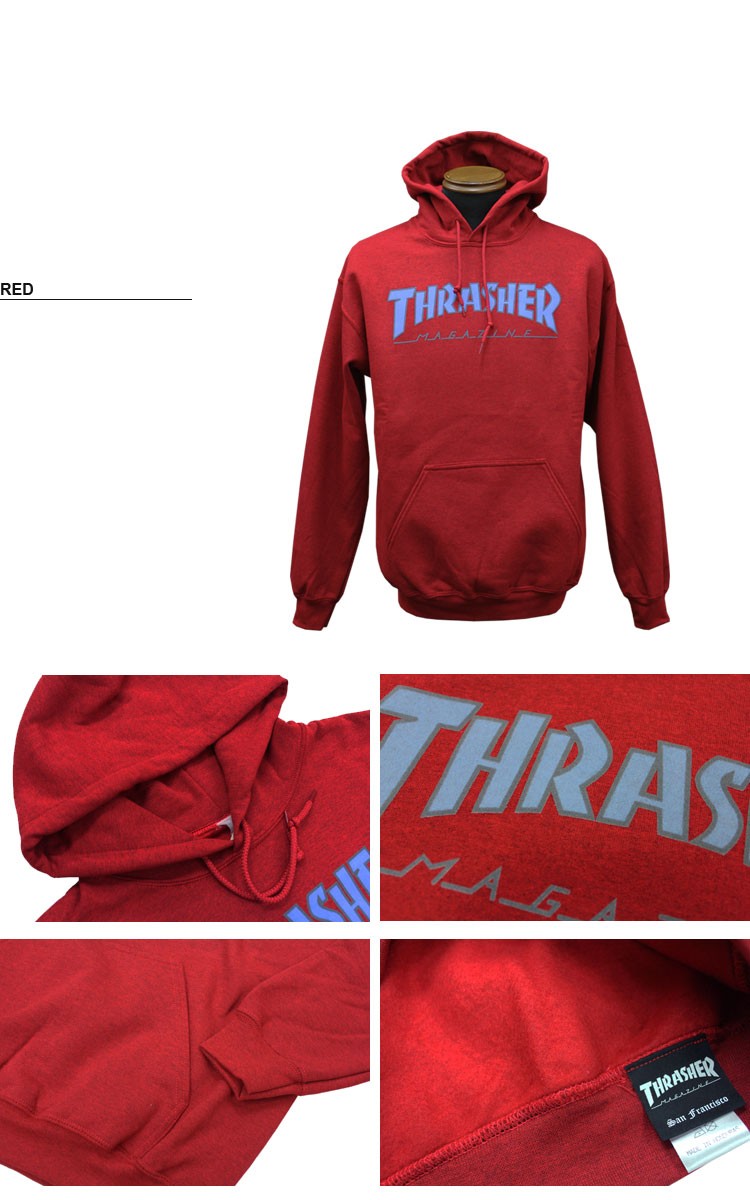 スラッシャー THRASHER スエット パーカ ジャクソンマティス