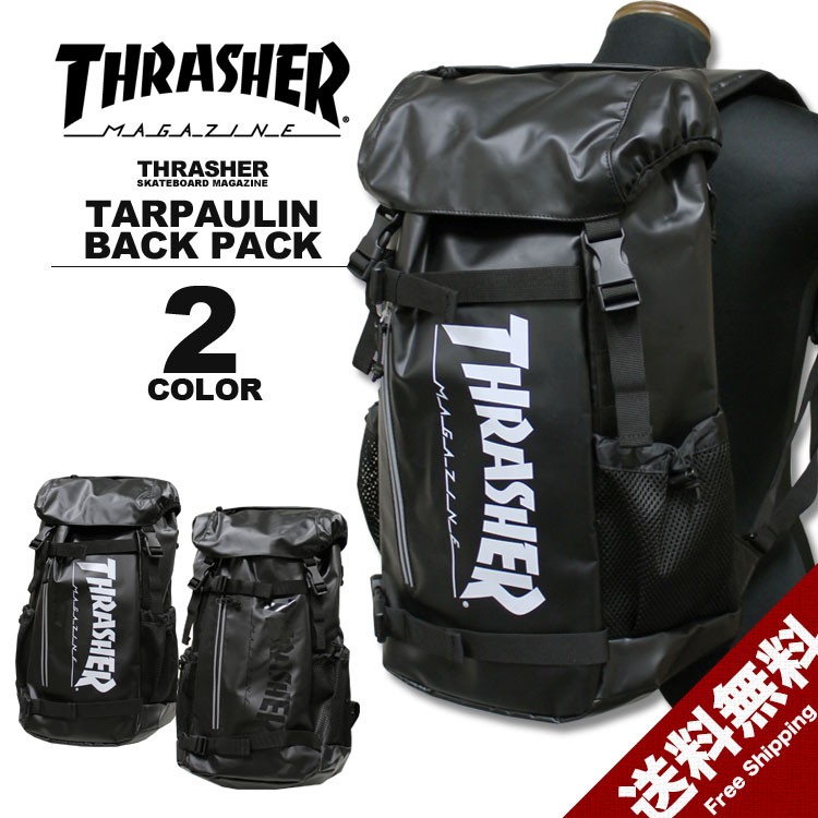 SALE スラッシャー THRASHER カブセ リュック MAG LOGO