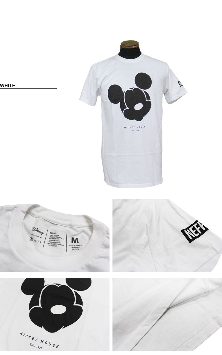 SALE ネフ NEFF Tシャツ MICKEY MILANO S/S T-SHIRTS ディズニー