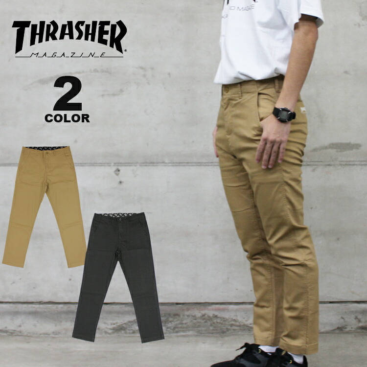 THRASHER（スラッシャー） SALE アウトレット テーパード パンツ