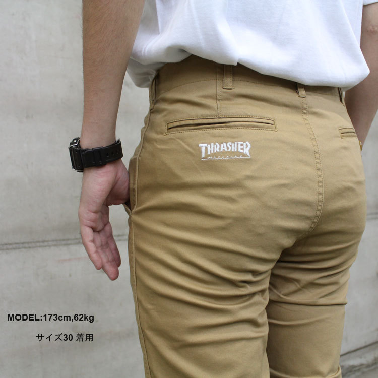 CVC STRETCH TAPERED PANTS/スラッシャー ボトムス ストレッチ-