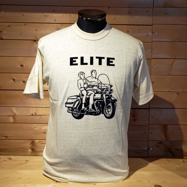 フリーホイーラーズ Freewheelers Tシャツ "ELITE" Col:S.Black,Off-White｜rigid-store｜03