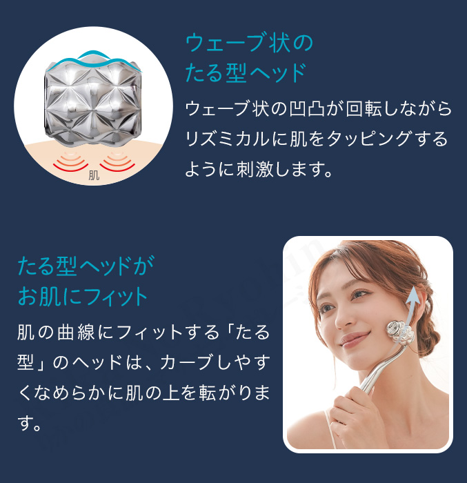 Cellsh ウェーブ フェイシャルローラー