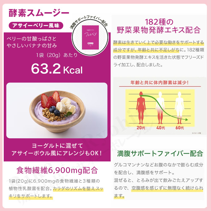 ベジエ ナチュラル ファスベジ 3daysプチファスティング