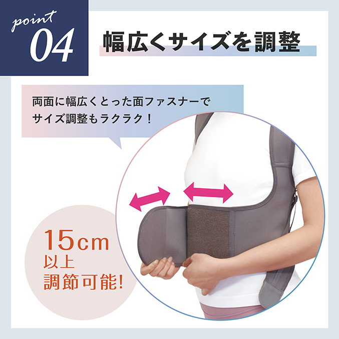 保阪尚希 監修 シャキッとグイーン 締め付けない 姿勢補整ベルト 姿勢