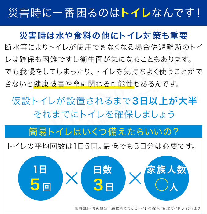 海外 ３個セット 緊急トイレポット どこでもトイレ 簡易トイレ 携帯トイレ 災害 トイレ 自立 断水 アウトドア ドライブ 大小兼用 水のいらない  日本製 nkp highart.com.eg