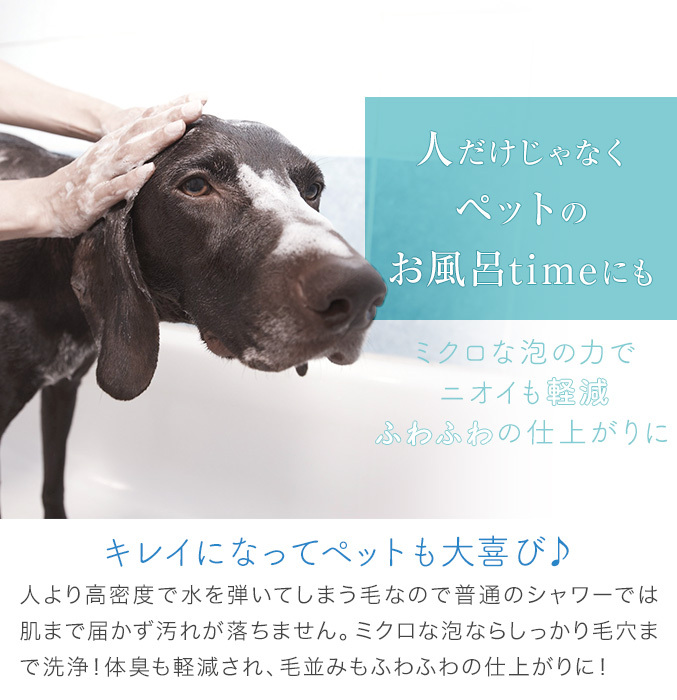 シャワー用 富士計器 バブルマイスター  アダプター マイクロファインバブル シャワーヘッド用 工事不要 bnm 60sの画像