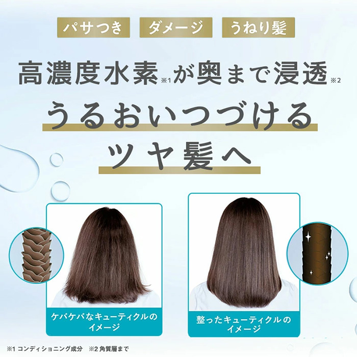 ボズレー 水素トリートメント 1包 高濃度水素ゲル ケラチン ヘアケア