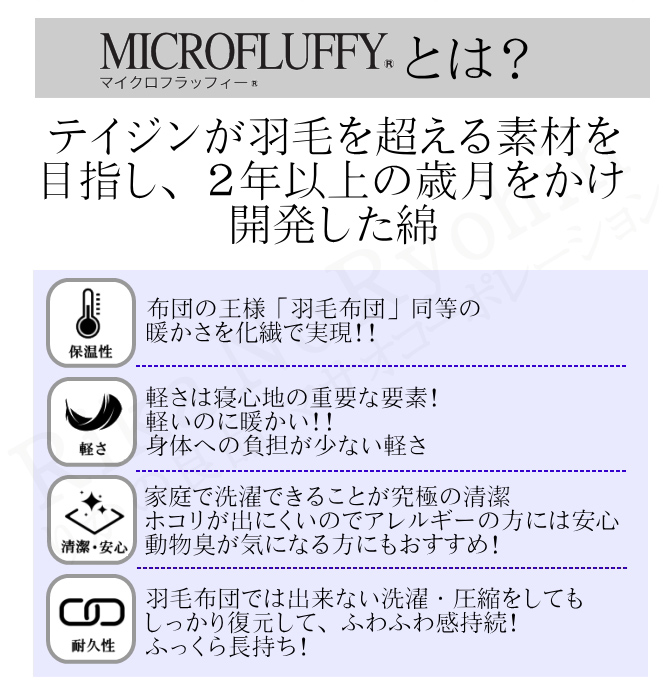 MICROFLUFFY マイクロフラッフィーとは？