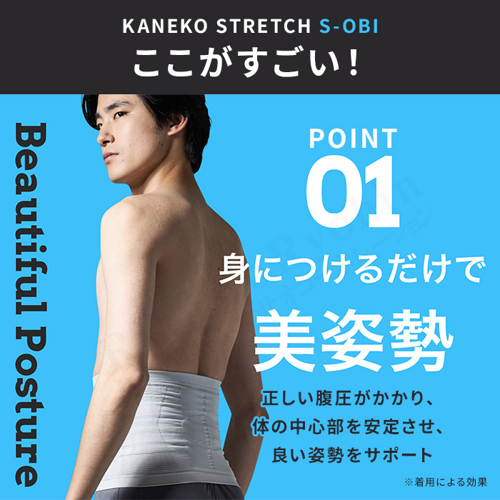 兼子ただし監修 S帯 eX 単品 Sおび ex エスおび エスオビ えすおび 腹