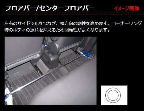 kei【HN21,22S】【3ドア車】 カワイワークス フロアバー/FB □注意