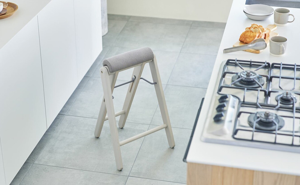 KOEKI TITTOティット フォールディングハイスツールTITTOFHBGRベージュ