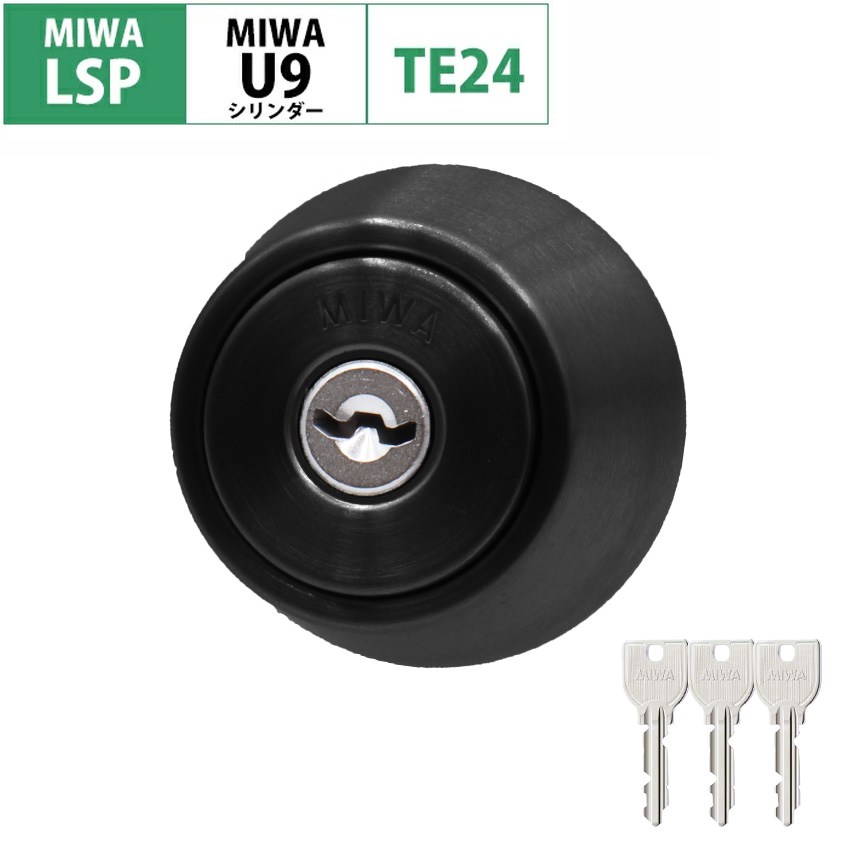MIWA 美和ロック LSPタイプ シリンダー錠 鍵 交換 玄関ドア 自分で LE
