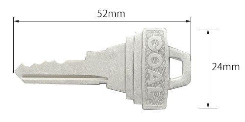 合鍵 作成 GOAL ゴール 5ピンシリンダー メーカー純正 鍵番号で ネット