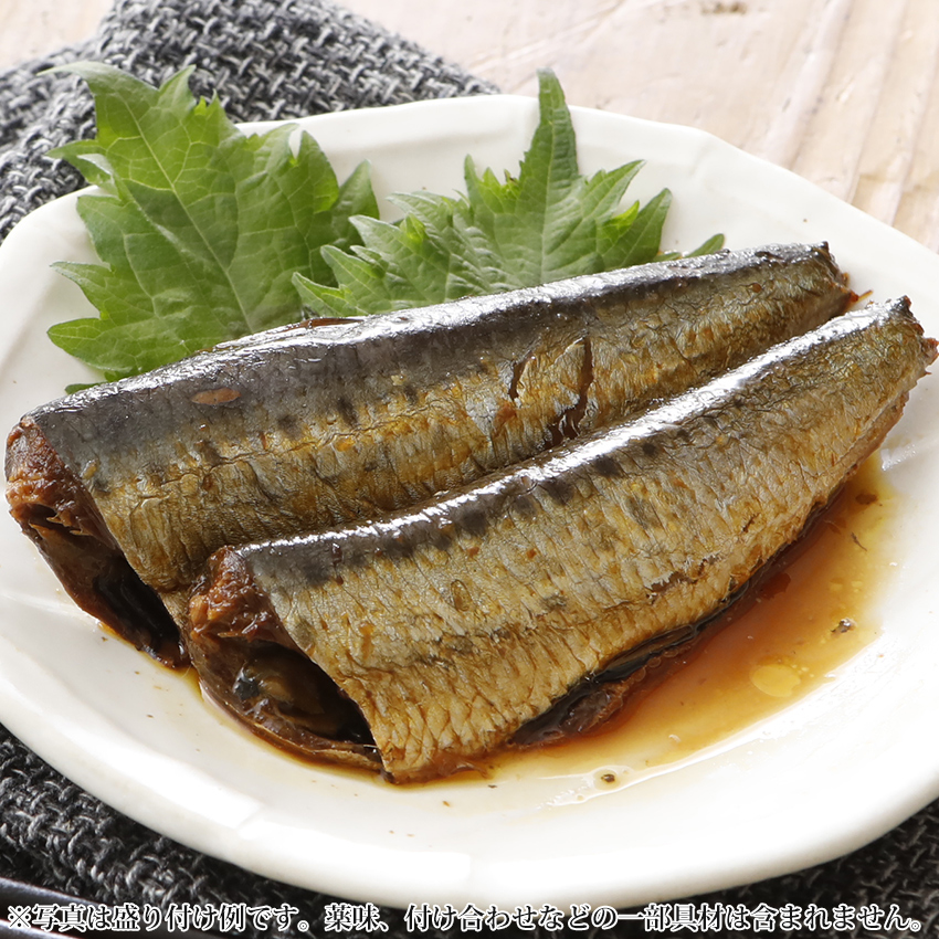 いわしの煮付　盛り付け例
