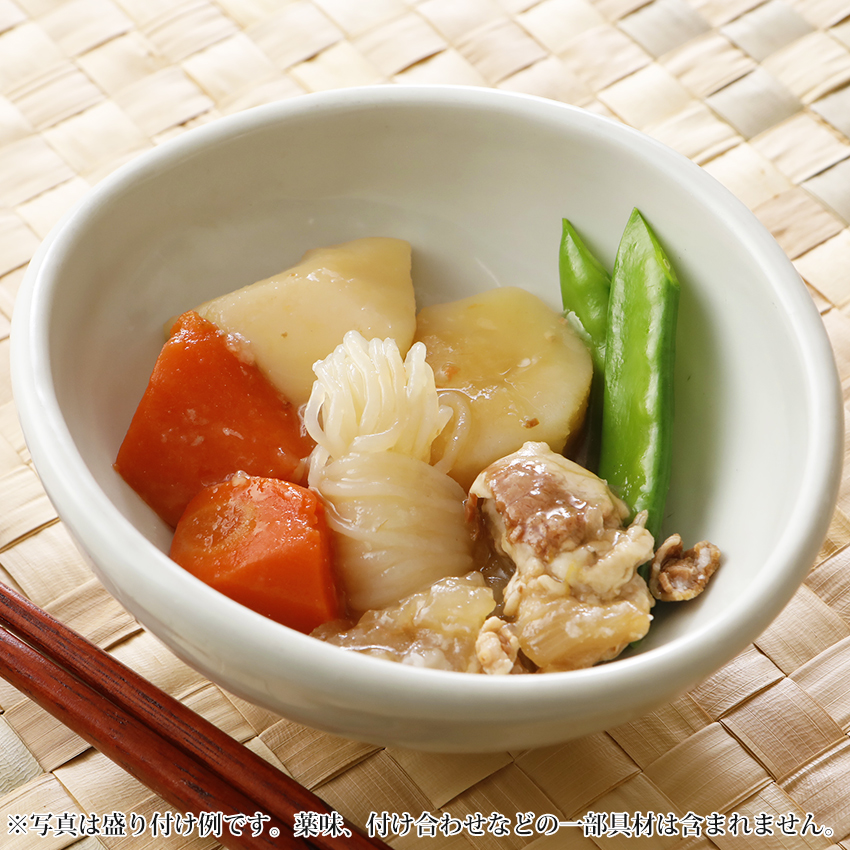 肉じゃが　盛り付け例