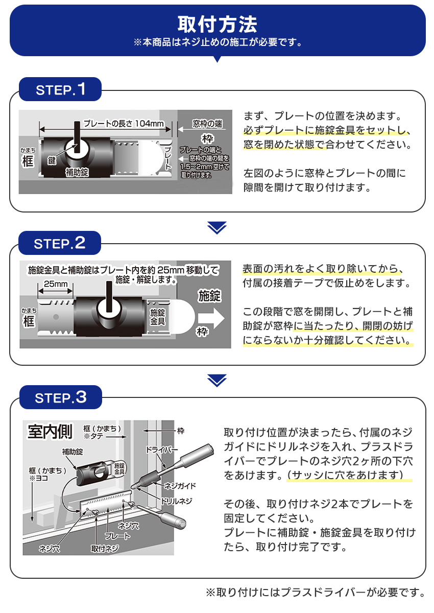 取り付け方法