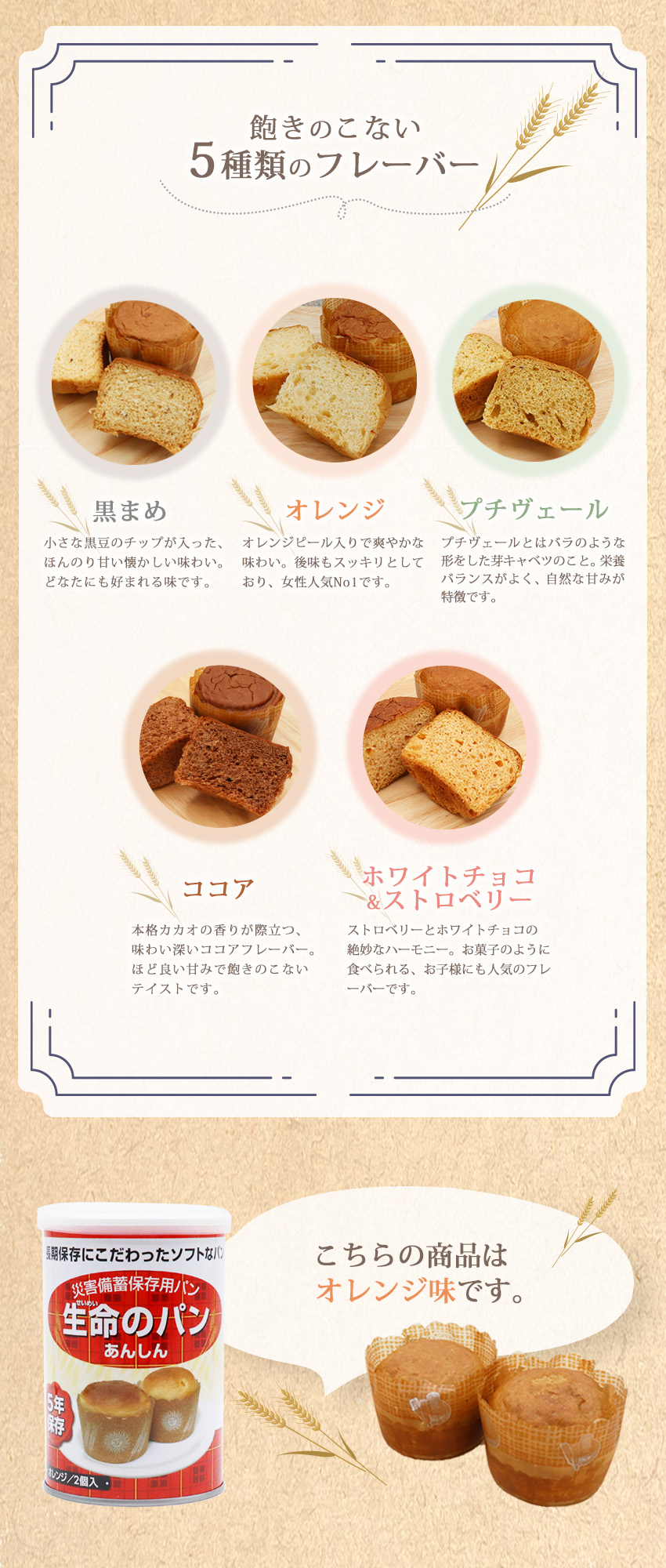 味の種類