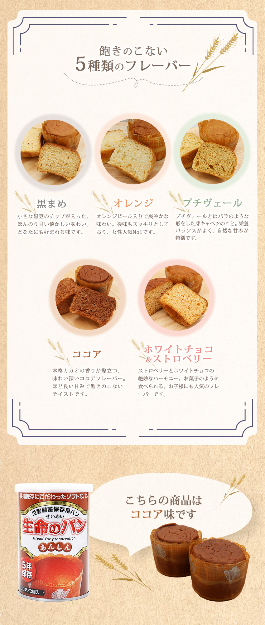 味の種類