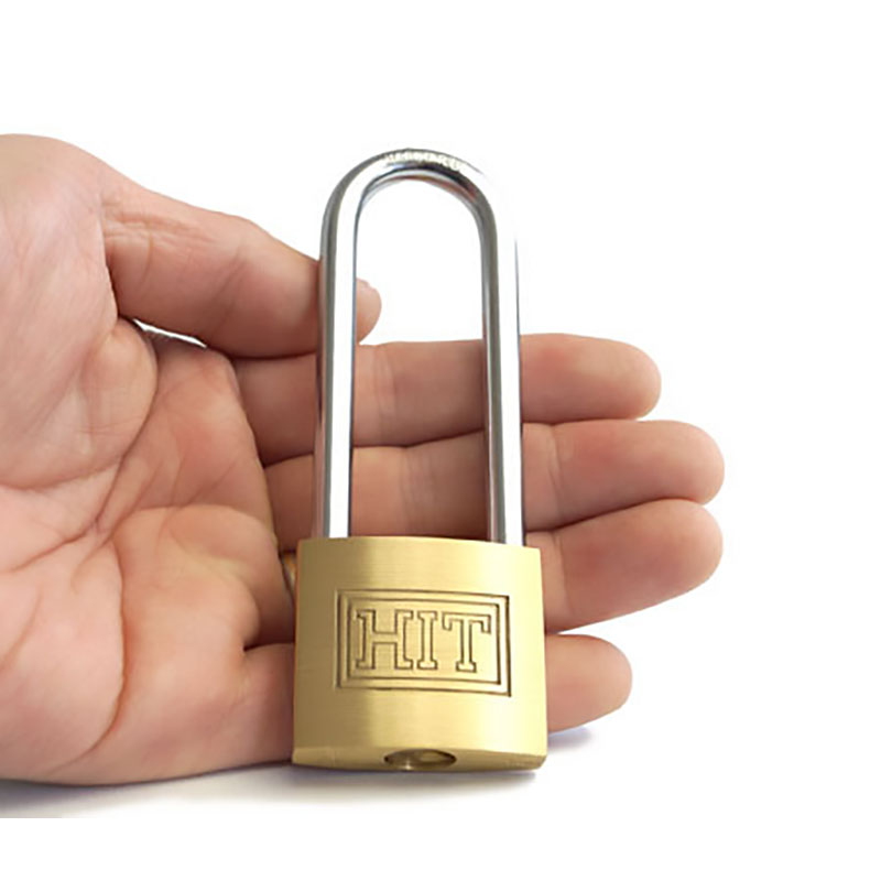 南京錠 鍵 軽量 頑丈 防犯グッズ HITシリンダー南京錠 吊長 #3300-40mm