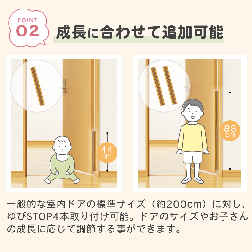 ドア 指はさみ防止 おすすめ 赤ちゃん 子ども...の詳細画像5