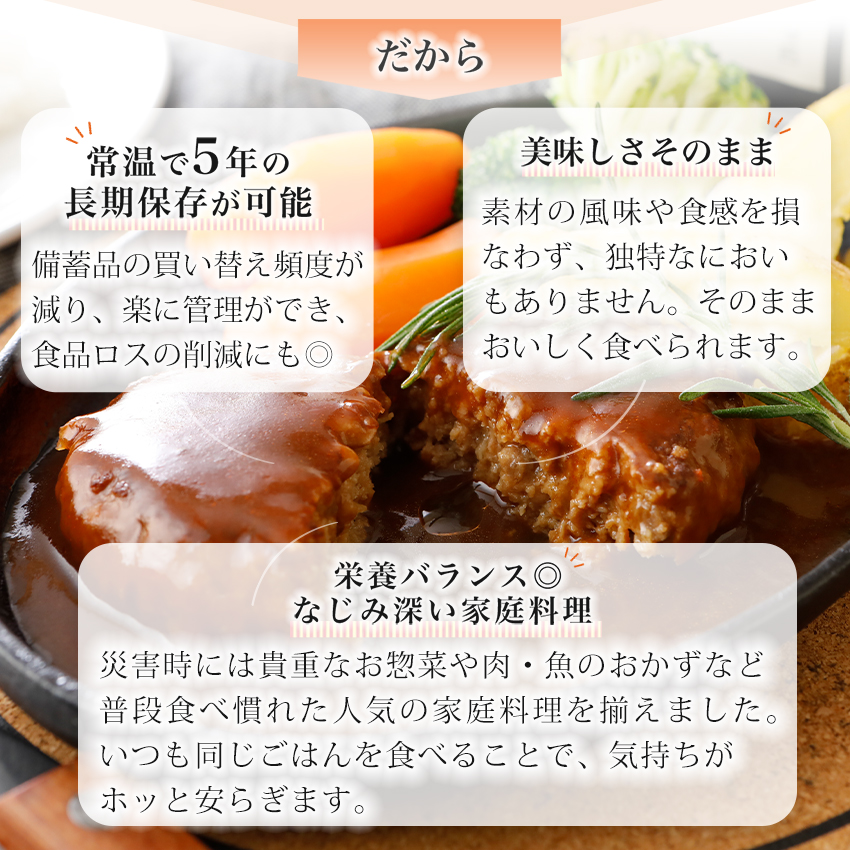 非常食 セット おかず 5年保存 肉と野菜と魚のおかずのセット 美味しい防災食 保存食 防災食 レトルト おいしい
