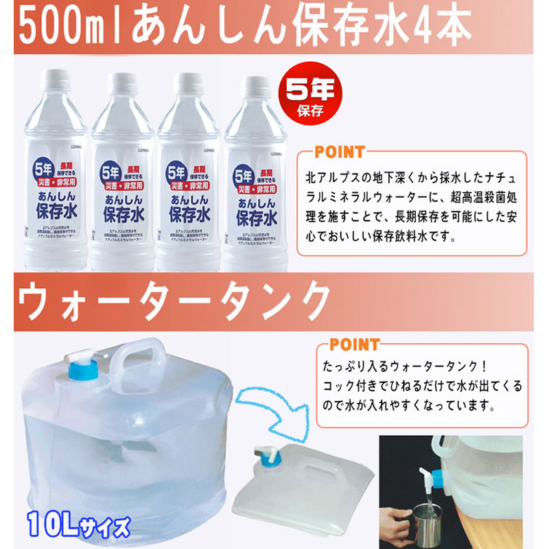 防災セット 2人用 防災グッズ 非常用持ち出しセット 防災士監修