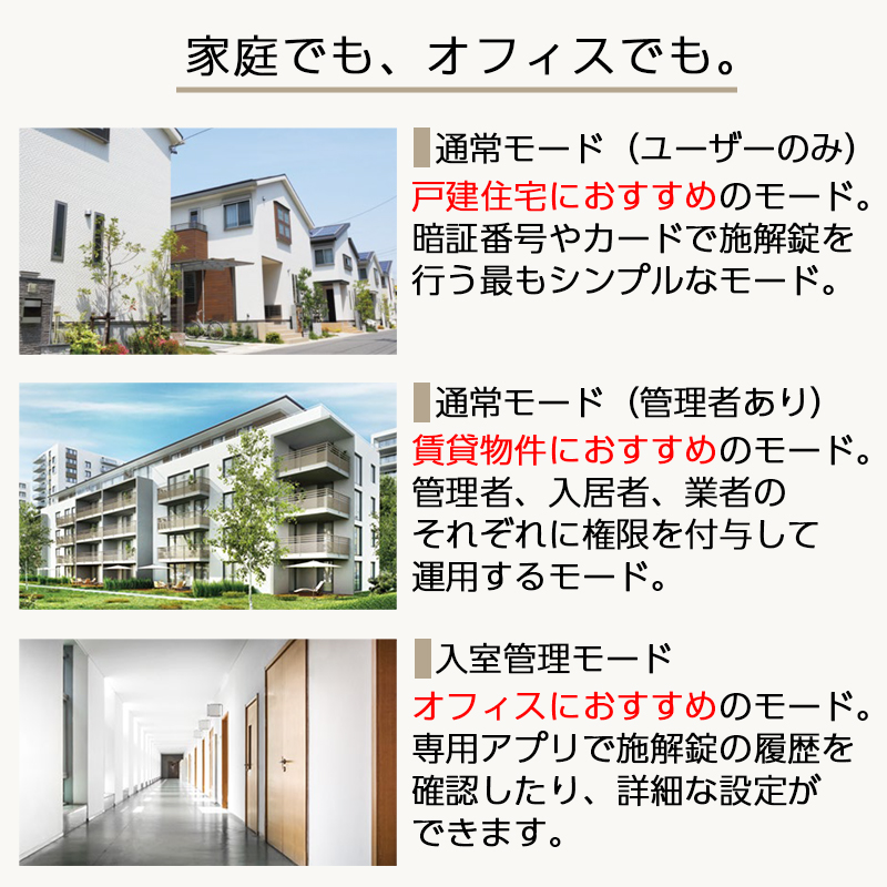 スマートロック GOAL LaresIA ラレシア LXタイプ 電気錠 玄関 後付け 工事不要 物件 入室管理 2ロック テープの画像