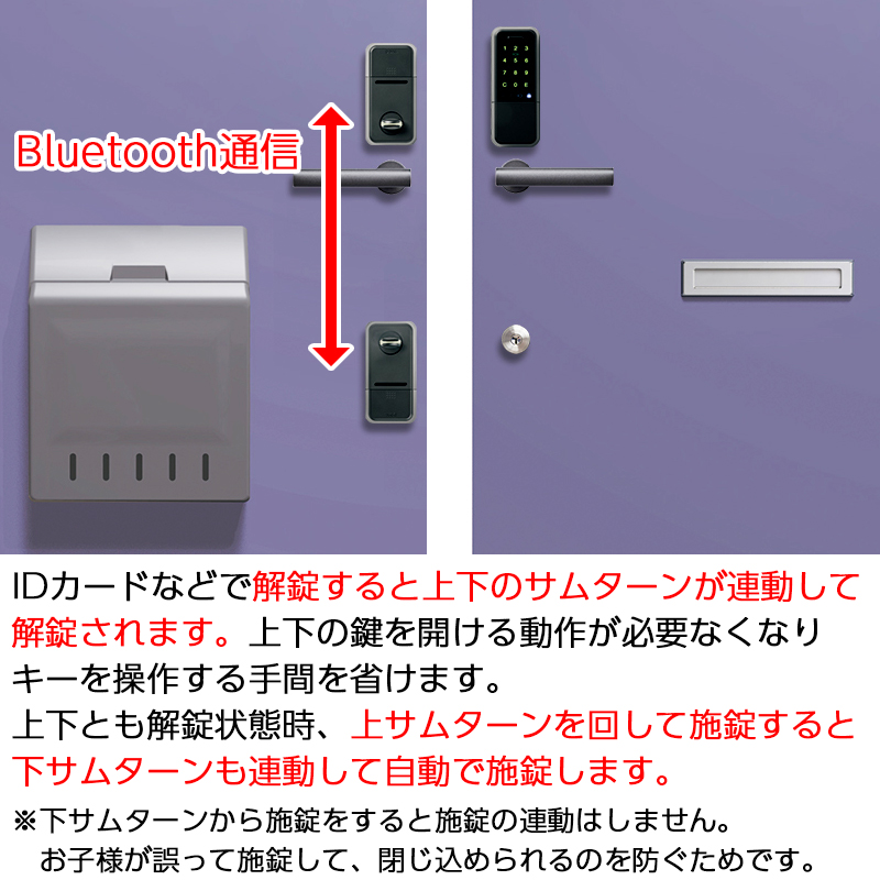 スマートロック GOAL LaresIA ラレシア LXタイプ 電気錠 玄関 後付け 工事不要 物件 入室管理 2ロック テープ : 10012594  : 防犯・防災専門店 あんしん壱番 - 通販 - Yahoo!ショッピング