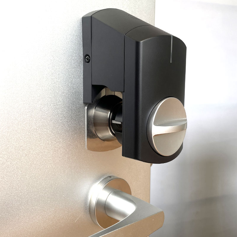 スマートロック 玄関 後付け 賃貸 SADIOT LOCK サディオロック専用プレート 黒 白 穴あけ不要 賃貸物件 |  | 13