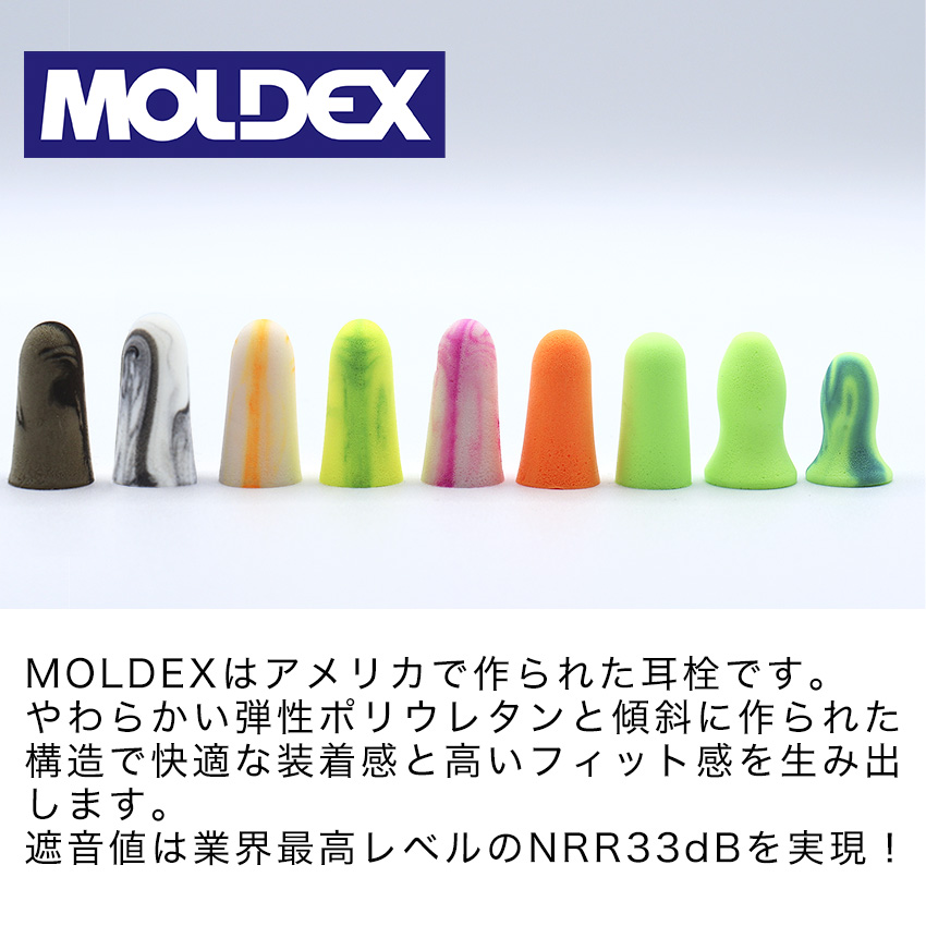 耳栓 遮音 高性能 睡眠用 いびき対策 モルデックス 騒音 MOLDEX メテオ 防音 使い捨て 6870 1箱200ペア入 おすすめ 最強 関連画像1