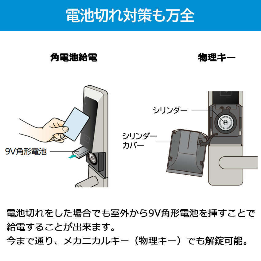 美和ロック 電気錠 電子錠 後付け テンキー キーレス MIWA U9 TK5LS