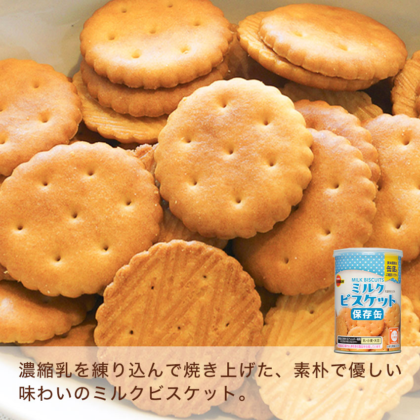 レイミア　ビスケット　新品未使用 ブルボン ミルク ビスケット 非常食 お菓子 缶詰 保存食 備蓄 5年保存