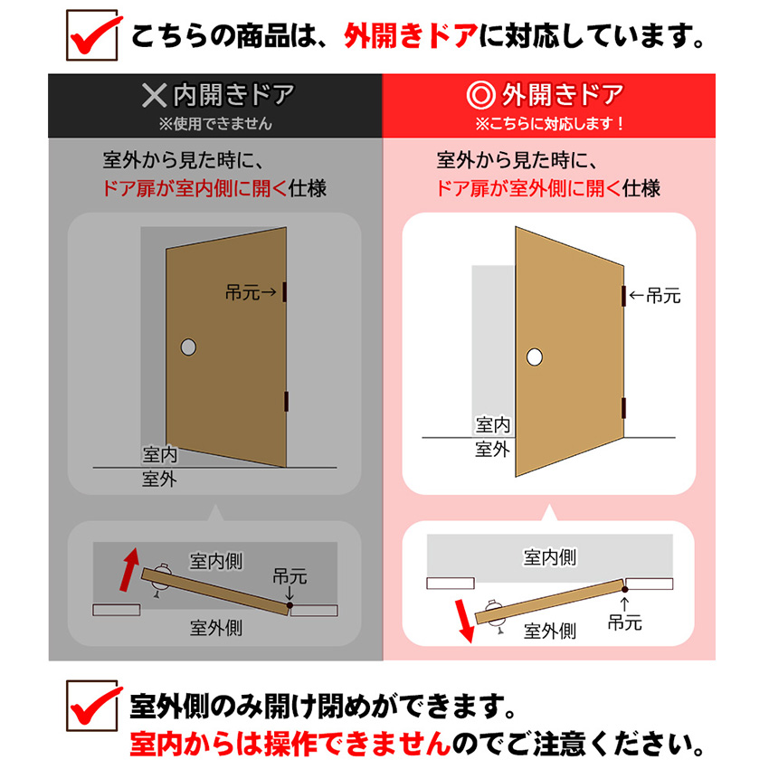 補助錠 玄関 ドア 賃貸 工事不要 防犯グッズ 鍵 留守わからん錠 一般扉用 No．555 |  | 06