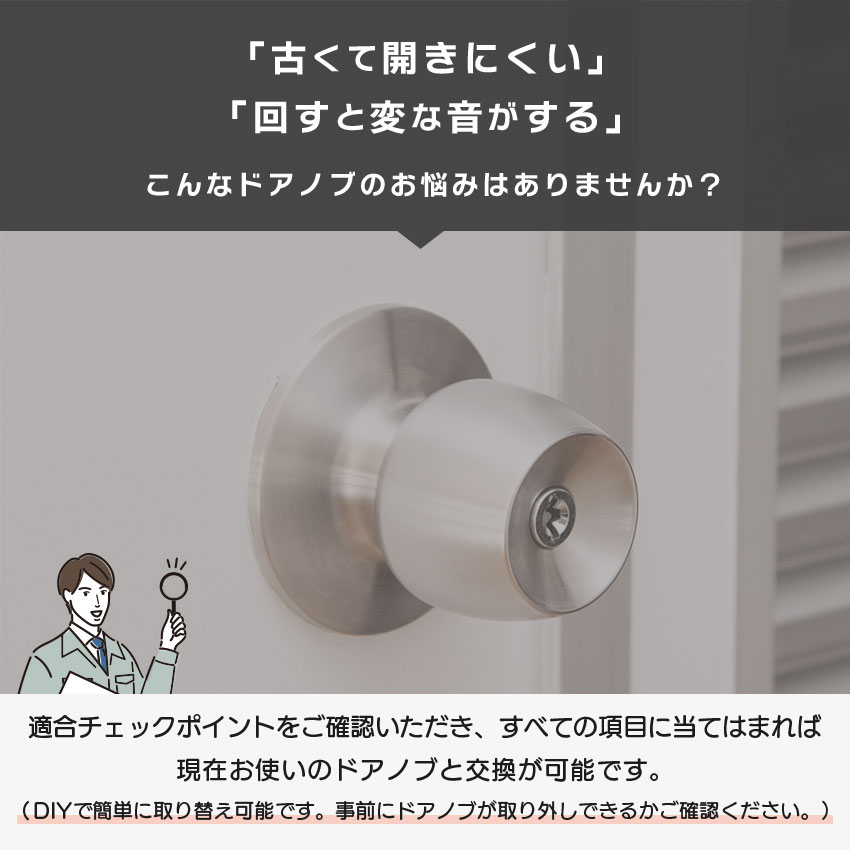 GOAL ゴール インテグラル錠 G-45E ドアノブ 交換 自分で DIY  室内 鍵付き ロック バックセット64mm 対応扉厚33〜42mm |  | 01