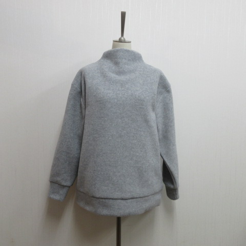 PUPULA ププラ SOFT FLEECE フリース 軽暖 ボトルネック プルオーバー