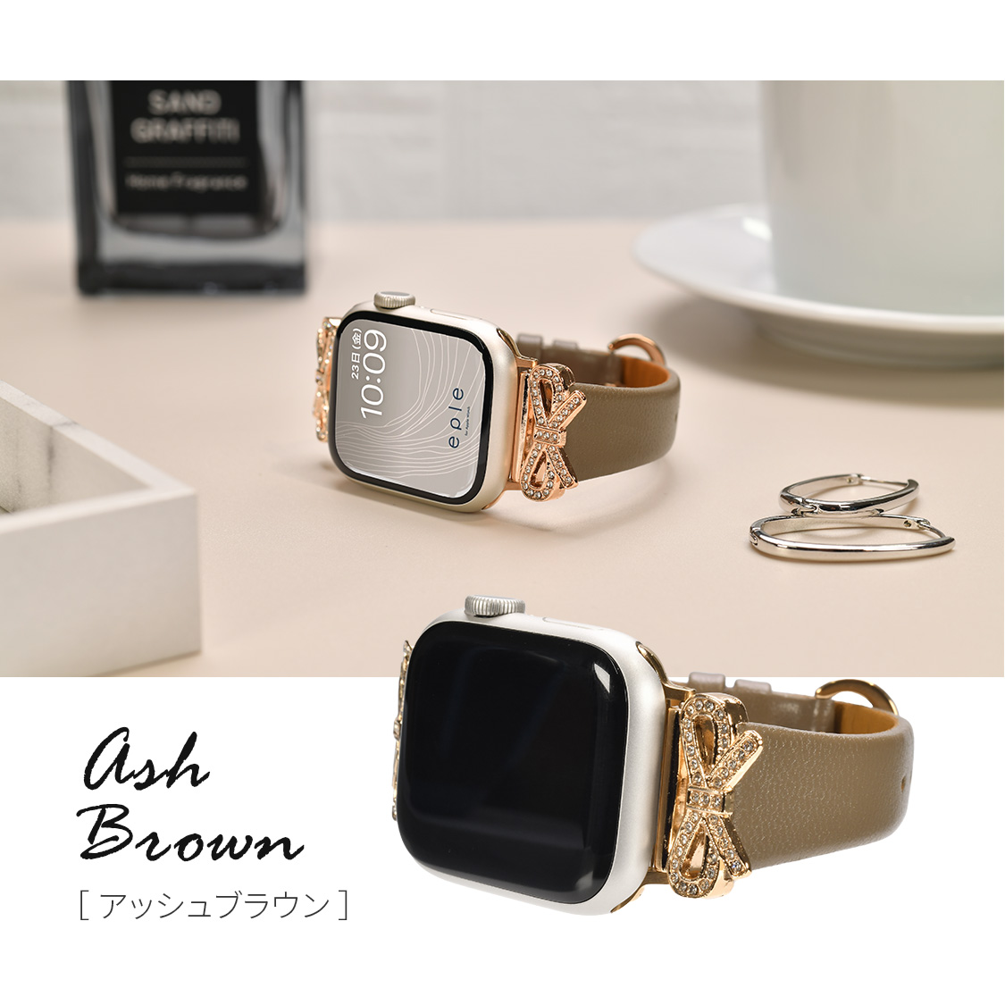 アップルウォッチ バンド レディース 本革 レザー