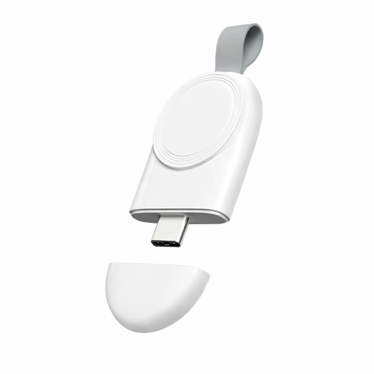 Apple Watch 充電器 磁気 ワイヤレス 直挿し USB Type-C USB-A 両対応 小型 軽量 コンパクト 持ち運び マグネット 吸着 ケーブル不要 旅行 出張 |  | 02