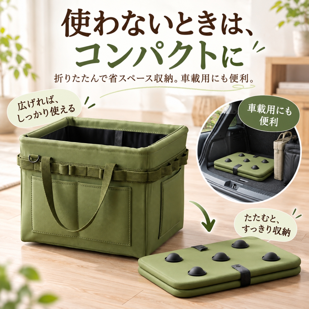 工具バッグ ツールバッグ 工具収納バッグ 折りたたみ 大容量 自立式 持ち運び 工具入れ 道具入れ 収納バッグ 外ポケット サイドホルダー付き |  | 10