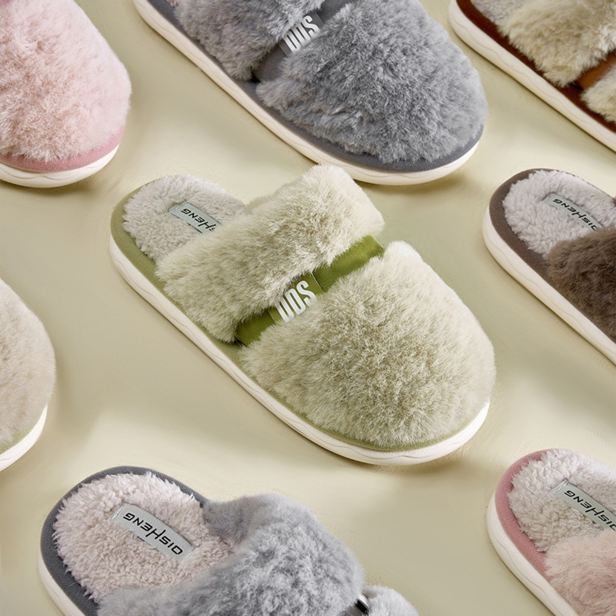 ファースリッパ スリッパ 暖かい 冬 ルームシューズ あったか もこもこ 子供 レディース かわいい フェイクファー おしゃれ ふわふわ |  | 13