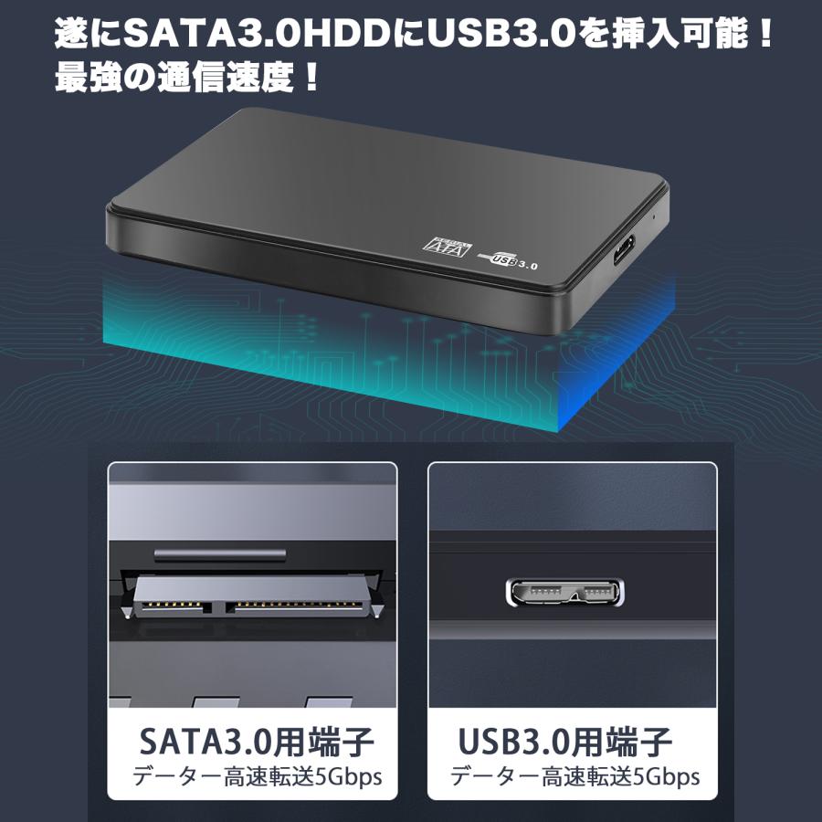 送料無料 外付けハードディスク ポータブル 320GB 2.5インチ テレビ録画保存 電源不要 HDD USB3.0接続 SATA 3.0 写真 動画 USBケーブル附属｜rinkai-store｜02