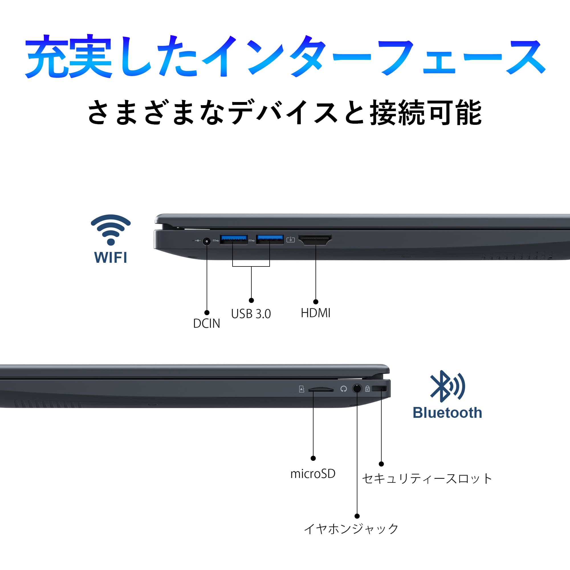 新品 ノートパソコン 14型 FHD Windows11 Office付き Celeron N4000 メモリ8GB DDR4 SSD256GB 最大512GB Wi-Fi対応 Bluetooth 日本語KBフィルム付 | VETESA | 02