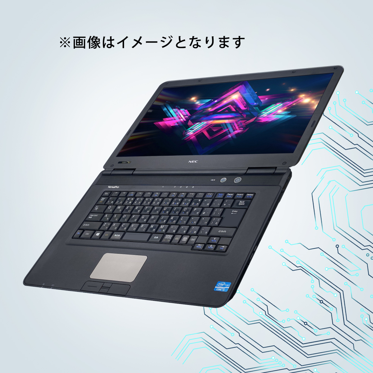 おまかせ国産メーカー中古ノートパソコン15.6型 Celeron〜Corei5第4世代 新品SSD256GB メモリ8GB Win11搭載 Office付 東芝 富士通 NEC等（mh-celeron）｜rinkai-store｜03