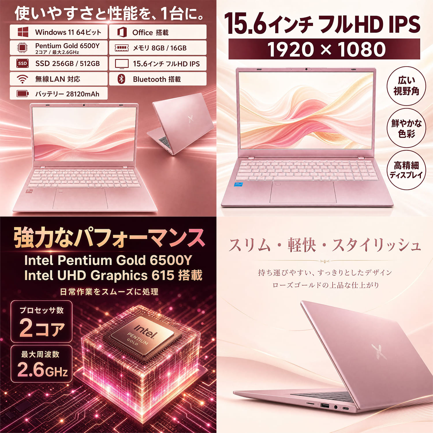 VETESA [最大3000円オフ]好みで選択 新品 ノートパソコン 14型/15.6型