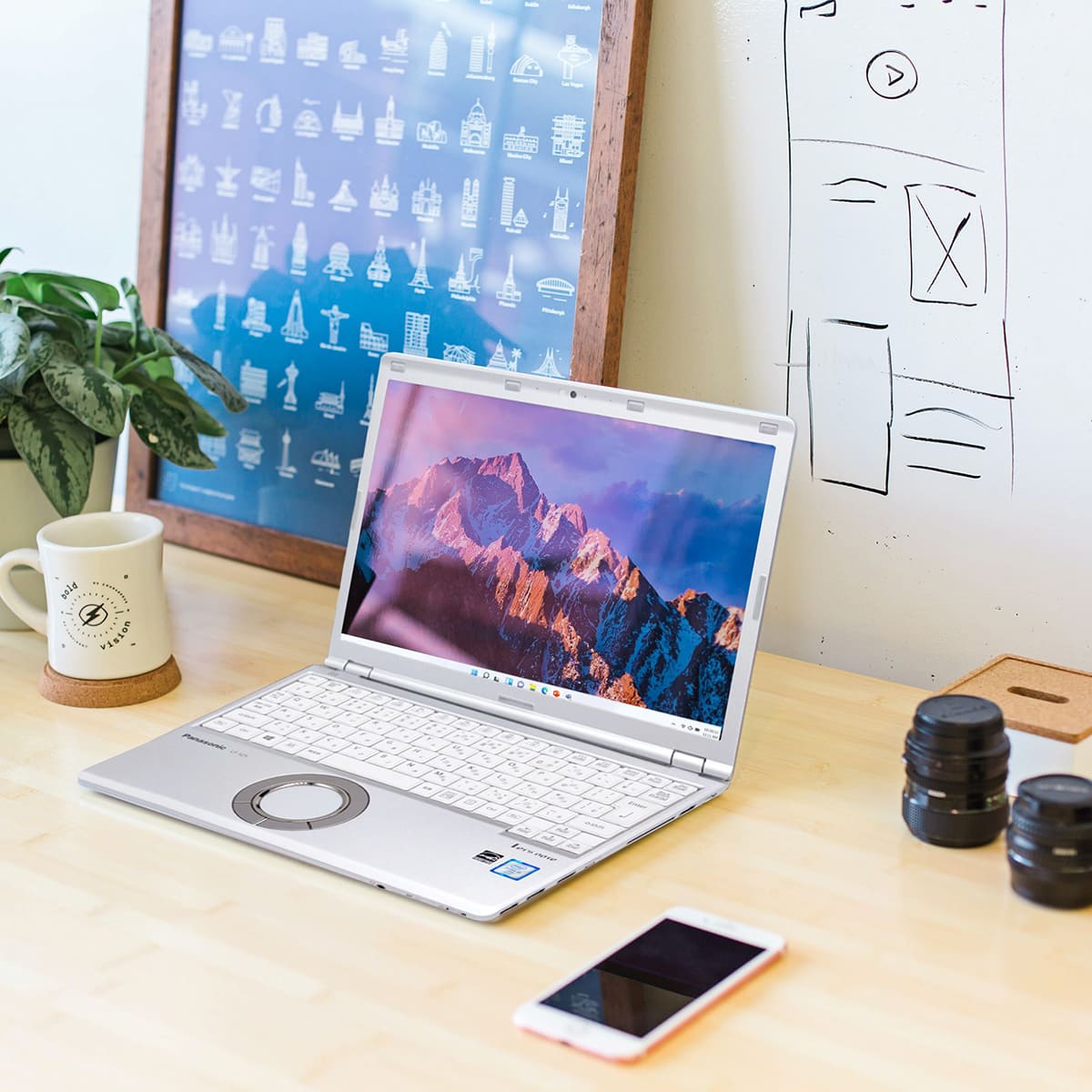 Let's note SZ ノートパソコン 中古 Windows11 ノートPC 12.1型 Office