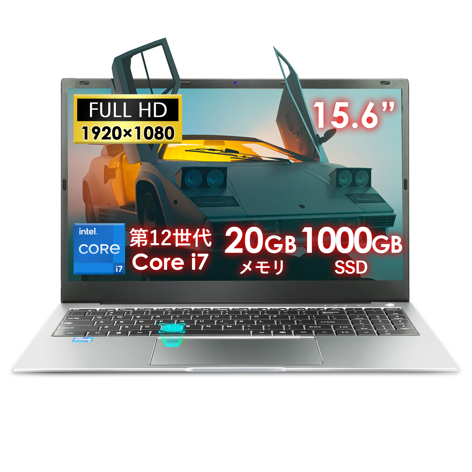 新品 ゲーミングノートパソコン15.6型 第12世代 Core i7 1920×1080FHD ディスプレイ Office付き Windows11  指紋認証機能 テンキー付(DH02) : tu45-i712 : リンカイストア - 通販 - Yahoo!ショッピング