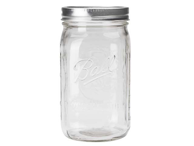 BALL ボール Mason Jar メイソンジャー 32oz ワイドマウス ガラス保存