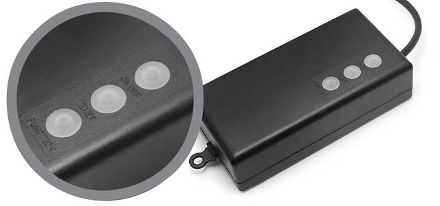 操作スイッチ付きバッテリーボックス