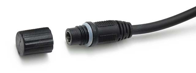 延長しない時にはキャップが付きます。